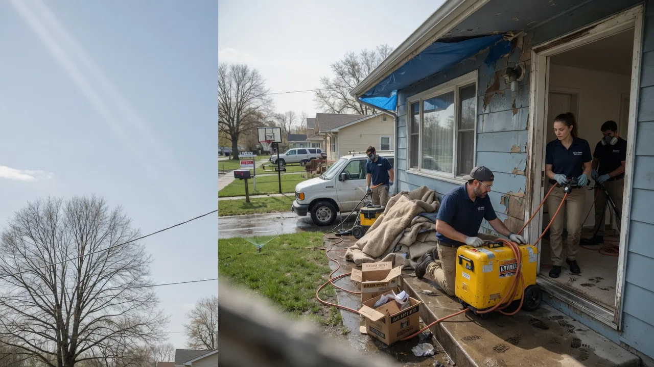 Basement Flood Cleanup in Saint John, ND near me